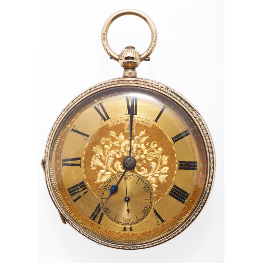 Appraisal: JOHN FORREST - ALTERATION IS CT GOLD A pocket watch