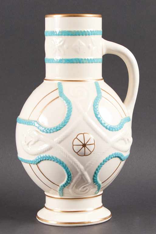 Appraisal: Powell Bishop Stonier Aesthetic Movement china jug fourth quarter- th