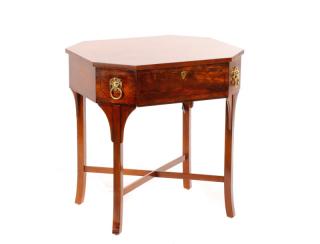 Appraisal: Baker Single Drawer Mahogany Side Table Baker Furniture American Grand