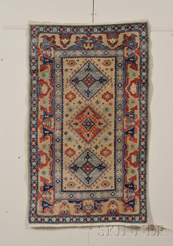 Appraisal: Anatolian Rug mid- th century ft in x ft in