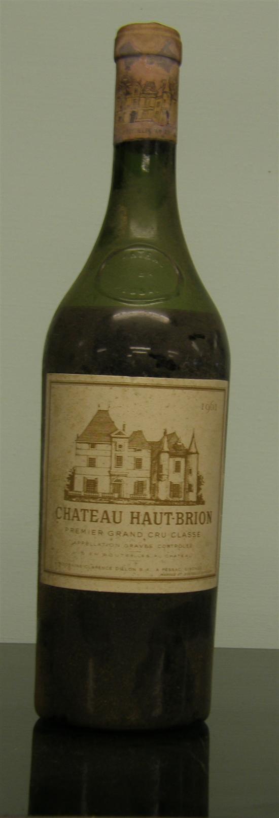 Appraisal: Chateau Haut-Brion Premier Grand Cru Classe Graves bottles PROVENANCE Part