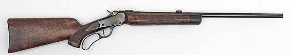 Appraisal: Winchester Model Low Wall Single-Shot Rifle Hornet cal barrel no