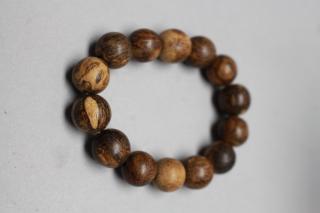 Appraisal: Wooden Bead Bracelet Wooden Bead Bracelet