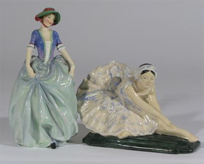 Appraisal: Pavlova' HN a rare Royal Doulton figure painted in colours