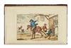 Appraisal: ROWLANDSON THOMAS Gambado Geoffrey An Academy for Grown Horsemen hand-colored