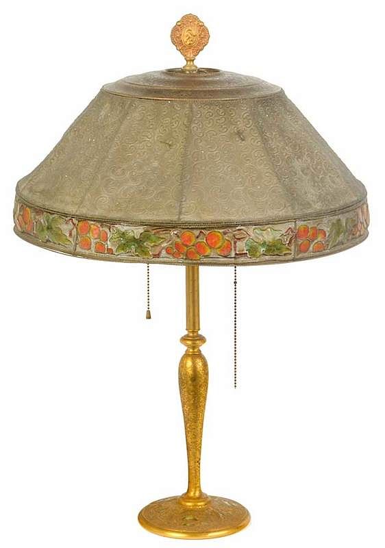 Appraisal: Louis Comfort Tiffany Furnaces Lamp New York early th century