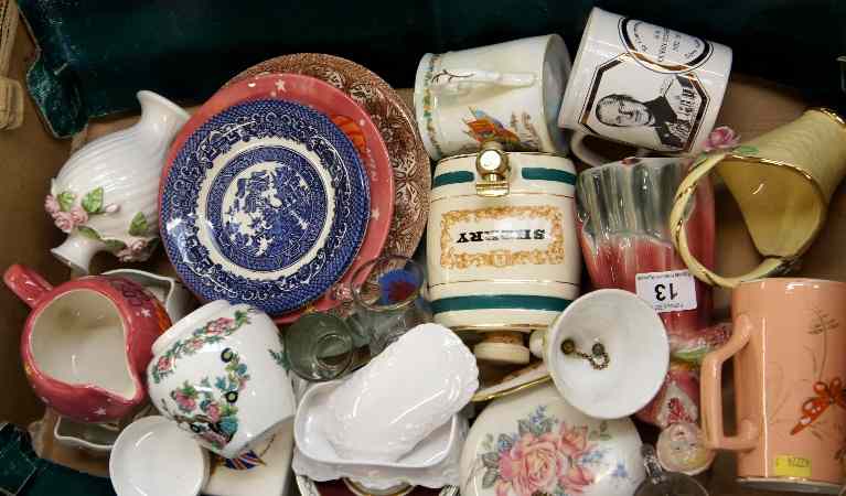 Appraisal: Tray comprising Whittards of Chelsea Tea Saucers Wade Tortoise Burleigh