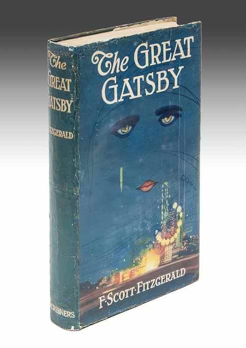 Appraisal: Fitzgerald F Scott The Great Gatsby first edition first issue