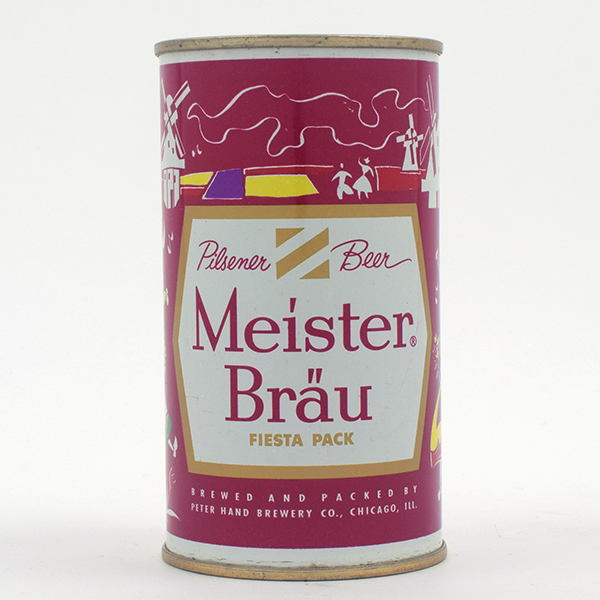 Appraisal: Meister Brau Fiesta Pack Flat Top HOLLAND ENAMEL - Reference