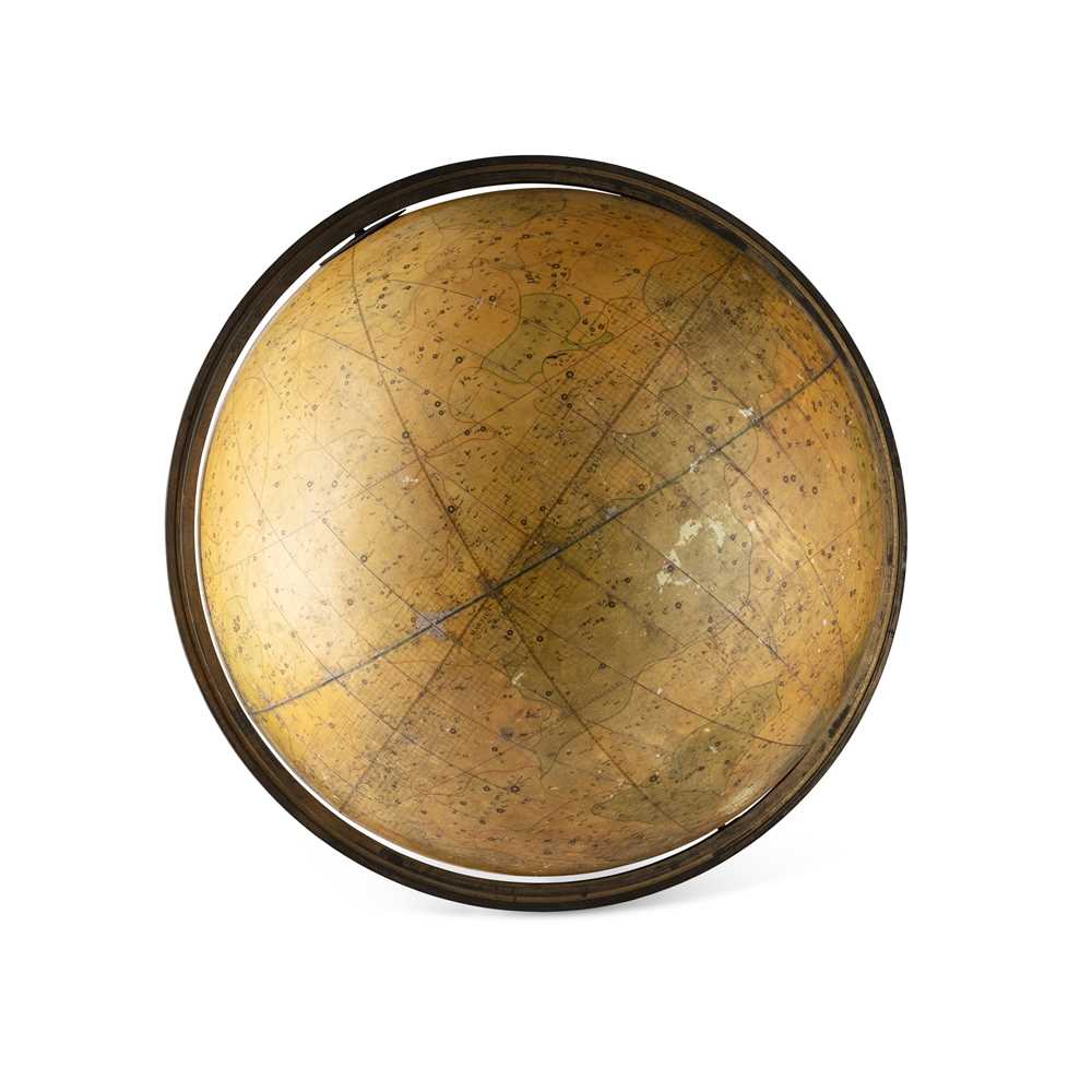 Appraisal: CARY'S -INCH CELESTIAL GLOBE CIRCA mounted with a brass meridian