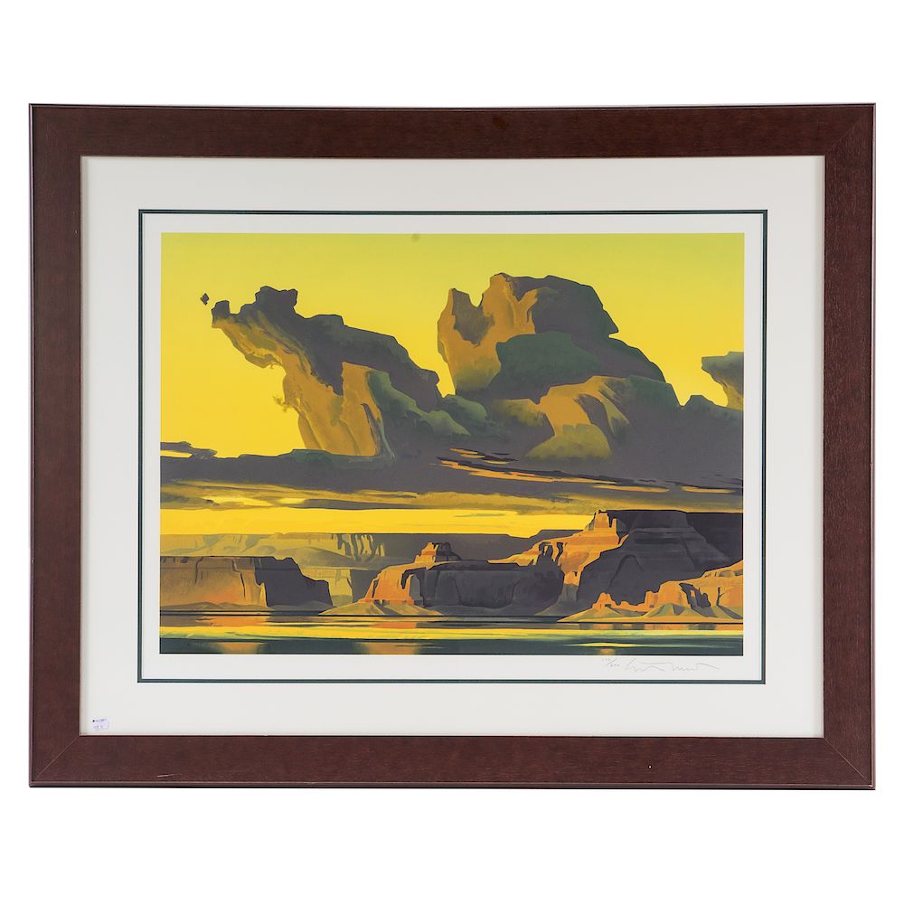 Appraisal: Ed Mell Golden Light Lake Powell Edmund Paul Mell Jr