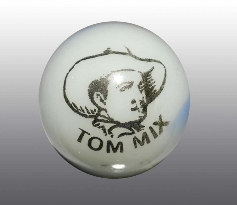 Appraisal: Peltier Tom Mix Marble Description Rare marble Image is very