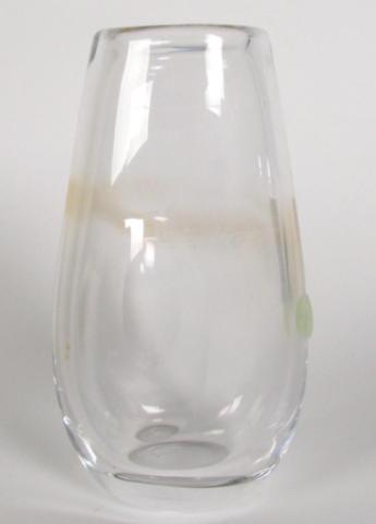 Appraisal: '' Tall signed Orrefors crystal vase DA possibly a Lundin