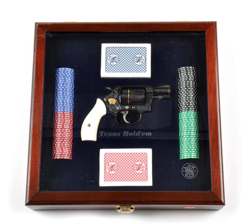 Appraisal: MIB S W Texas Hold 'Em Model Revolver Serial TEX