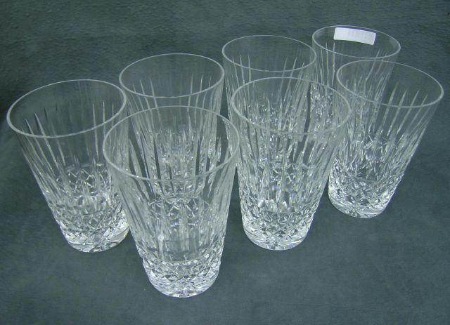 Appraisal: Waterford Baltray Crystal Stemware seven high-ball glasses