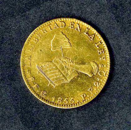 Appraisal: piece Gold Coin Mexico escudo Guanajuato mint Very light even