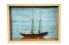 Appraisal: DIORAMA - Fine th c model of the two masted