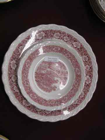 Appraisal: Franciscan Ironstone ''Countryside'' Plates - '' and - '' excellent