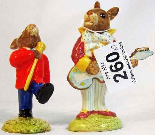 Appraisal: Royal Doulton Bunnykins Figures Mr Bunnybeat DB and Drum Major