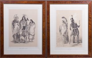 Appraisal: George Catlin - Wi-Jun-John An Assineboin Chief and North American