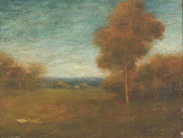 Appraisal: ATTRIBUTED TO GEORGE INNESS JR FRENCH AMERICAN - x Landscape