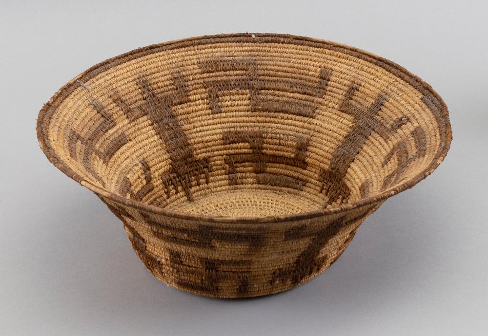 Appraisal: PIMA COIL BASKET EARLY TH CENTURY HEIGHT DIAMETER PIMA COIL