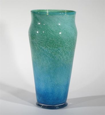 Appraisal: A Whitefriars Cloudy glass vase designed by Harry Powell slightly