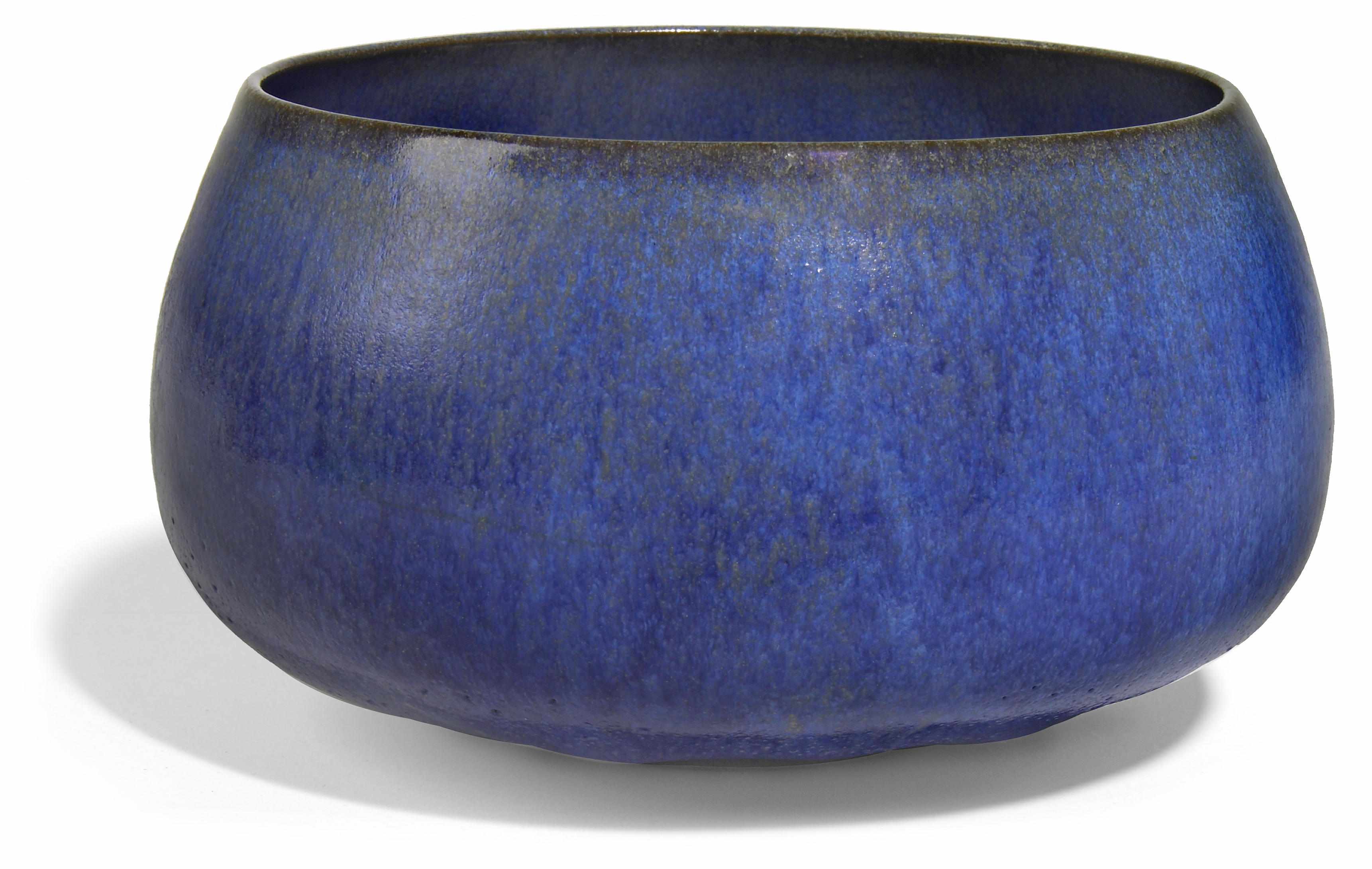 Appraisal: Gertrud and Otto Natzler Austria - and - blue glazed