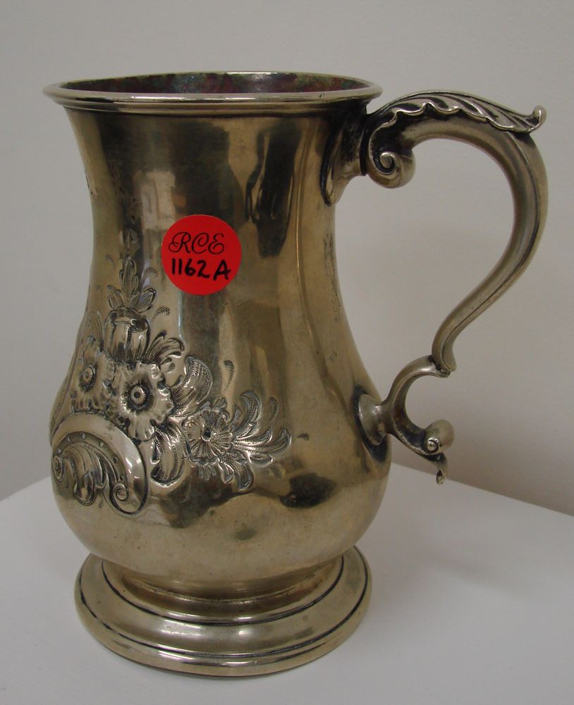 Appraisal: RARE ENGLISH PAKTONG TANKARD Circa - Mark of John Sherwood