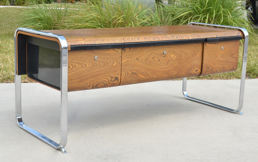 Appraisal: PETER PROTZMAN FOR HERMAN MILLER CREDENZA Circa - bent African