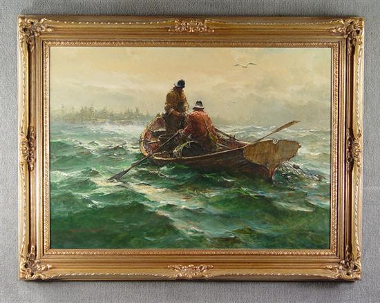 Appraisal: Gray Jack Lorimer American - Paying in the Nets Oil