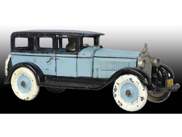 Appraisal: Cast Iron Hubley Packard Sedan Toy Car Description Light blue