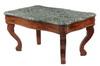 Appraisal: MARBLE TOP COFFEE TABLE - Early Victorian Transitional shaped top