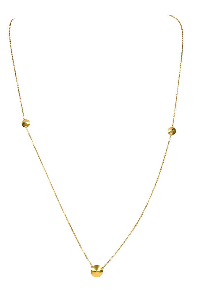 Appraisal: Elsa Peretti Tiffany Co kt Necklace five diamond shaped gold