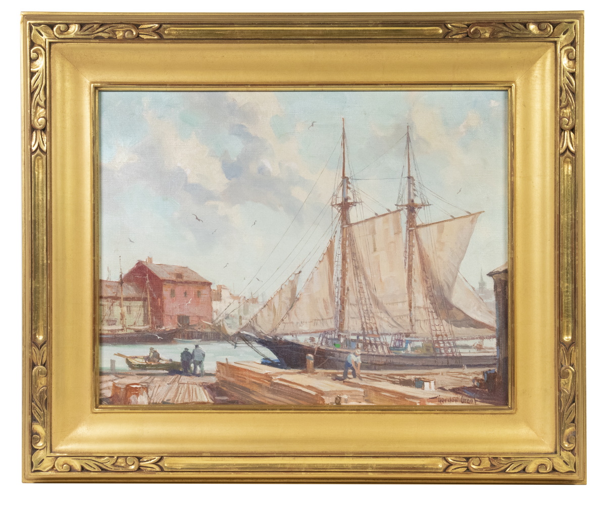 Appraisal: GORDON HOPE GRANT NY CA UK - Down East oil