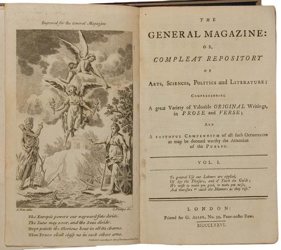 Appraisal: DECLARATION OF INDEPENDENCE Published in The General Magazine or Compleat