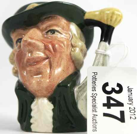 Appraisal: Royal Doulton Miniature Character Jug Regency Beau D