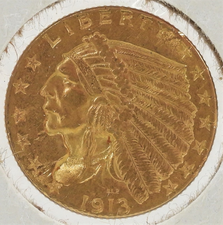 Appraisal: UNITED STATES INDIAN HEAD GOLD COIN United States Indian Head