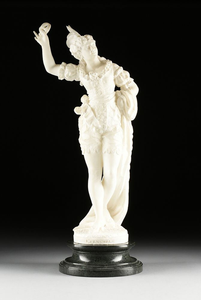 Appraisal: FERDINANDO VICHI Italian - A MARBLE SCULPTURE Carnivale LATE TH