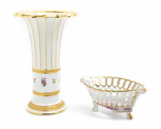 Appraisal: A Collection of Porcelain Table Articles comprising a Royal Copenhagen