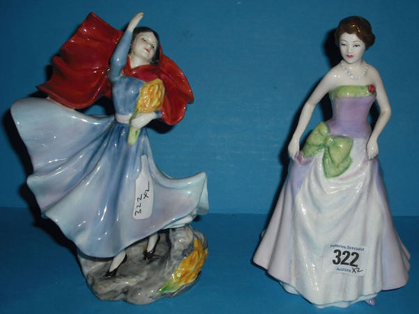 Appraisal: Royal Doulton Figure Spohie HN and Figure of the Year