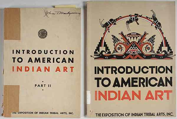 Appraisal: Introduction to American Indian Art the Beginnings Lot of Exposition