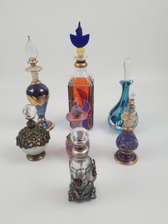 Appraisal: Lot of various perfume bottles seven in total All come