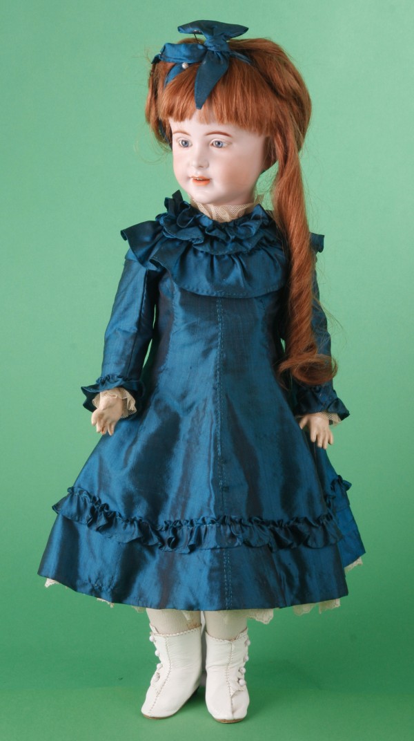 Appraisal: SFBJ PARIS character doll Stationary blue eyes open mouth newer