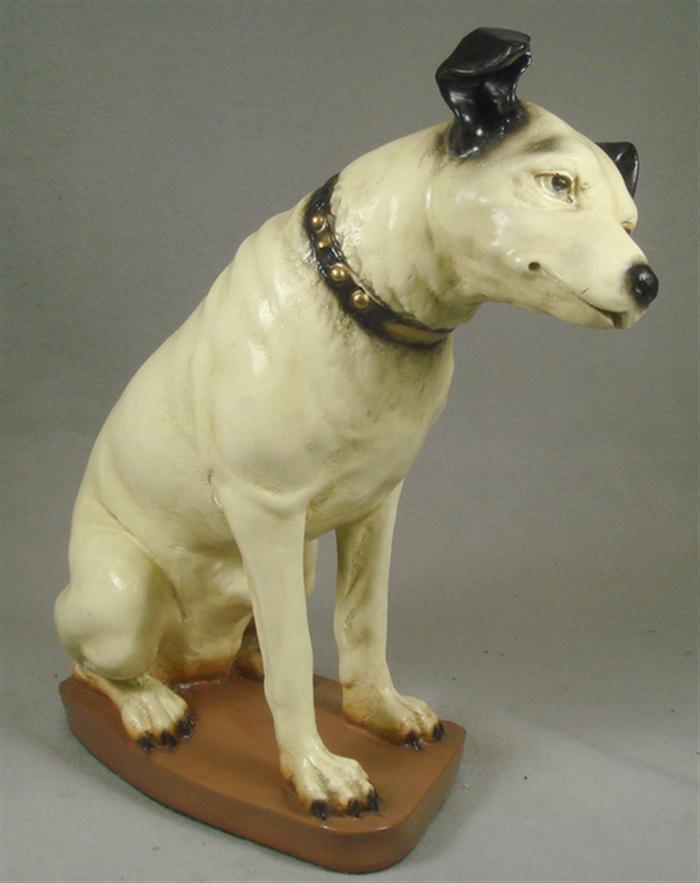 Appraisal: Composition or chalk Nipper figure h Estimate -