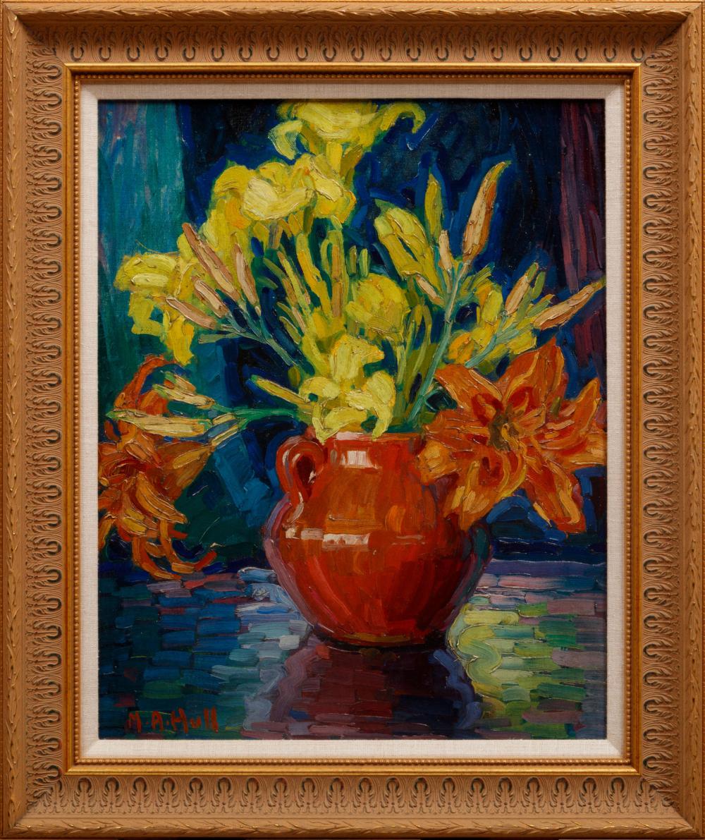 Appraisal: Marie Atkinson Hull American Mississippi - Still Life of Daylilies