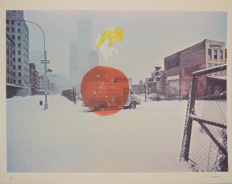 Appraisal: JAMES ROSENQUIST b TOY PRISON FROM PEACE PORTFOLIO I Screenprint