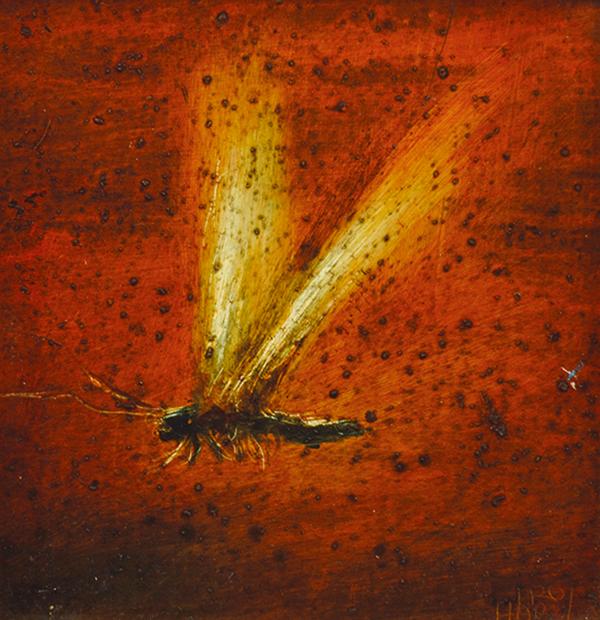 Appraisal: PRO HART - Insect Study oil on board signed lower