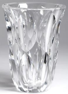 Appraisal: St Louis French Lead Crystal Vase The colorless body cut