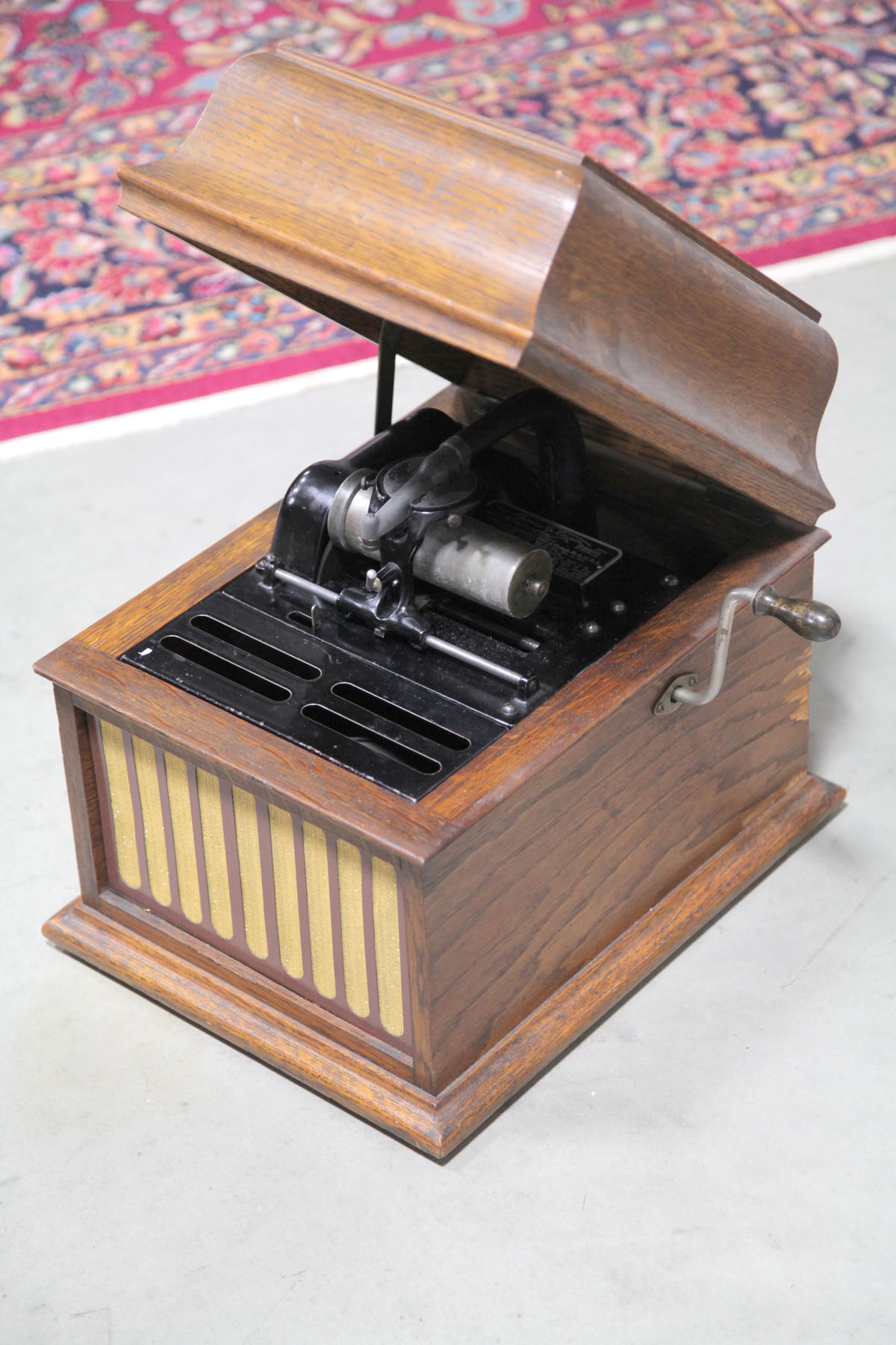 Appraisal: EDISON AMBEROLA PHONOGRAPH New Jersey early th century wind up